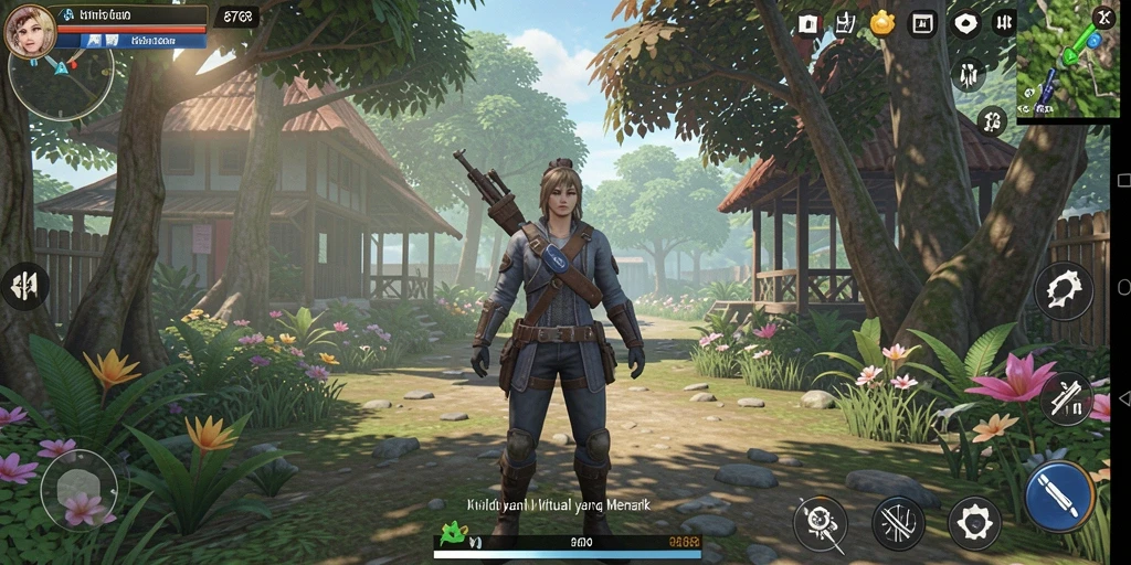 Screenshot utama menunjukkan aksi gameplay Simulation yang menarik.