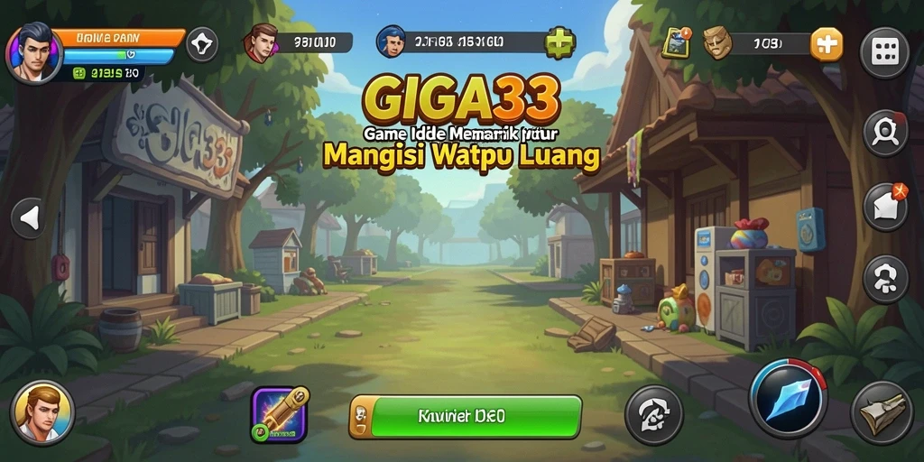 Tampilan gameplay GIGA33 yang seru dan menghibur.
