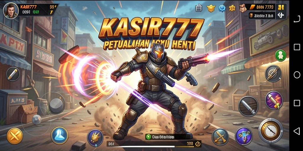 Tampilan gameplay KASIR777 yang seru dan mendebarkan.