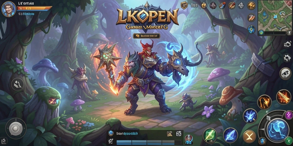 Gameplay seru dan interaksi sosial yang menarik dalam LKOPEN.