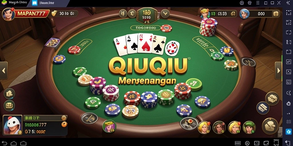 Gameplay seru QiuQiu di MAPAN777 yang menantang.