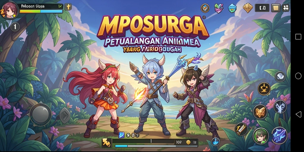 Tampilan gameplay MPOSURGA yang memikat dan seru.