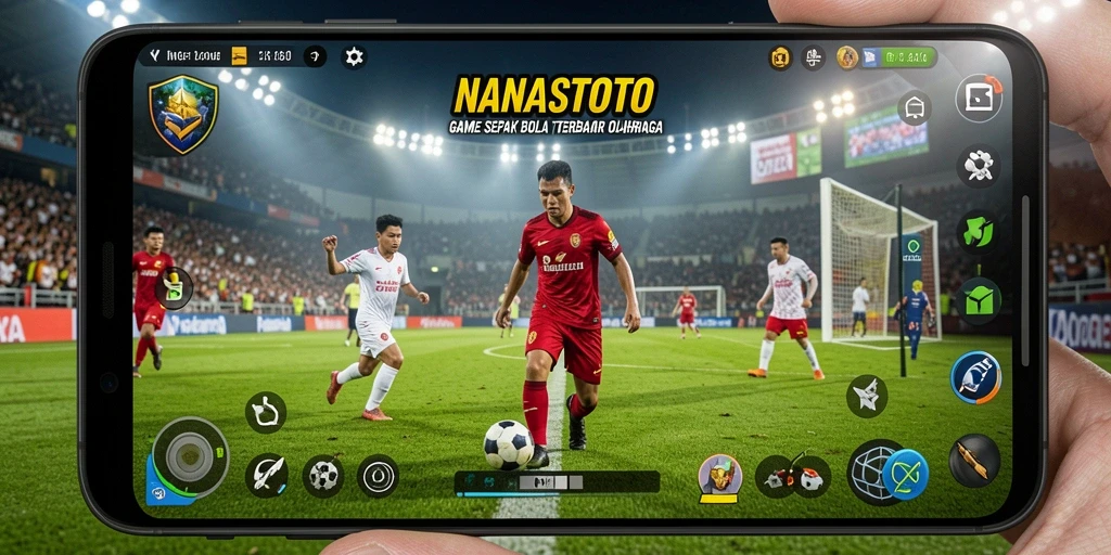 Tampilan gameplay NANASTOTO yang menegangkan dan seru.