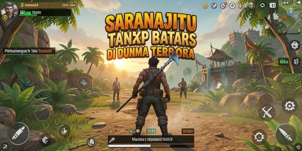 Gameplay seru di dunia terbuka SARANAJITU yang menantang.
