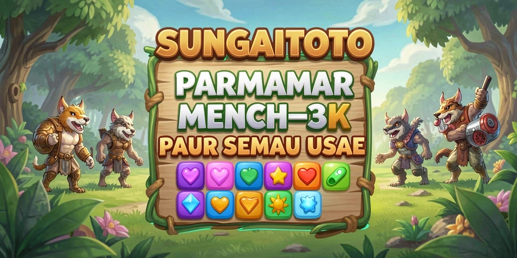 Tampilan gameplay SUNGAITOTO yang seru dan penuh warna.
